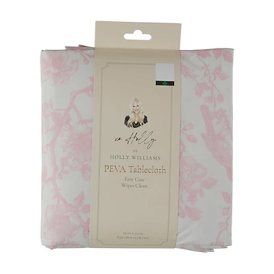 Holly Williams Blue Tree PEVA Tablecloth, 52x70 in