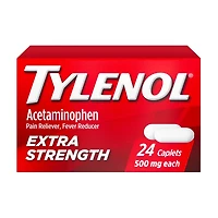 Tylenol Extra Strength Acetaminophen Pain Relief Caplets, 24 ct