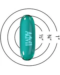 Advil Liqui-Gels Pain Reliever and Fever Reducer Capsules, 200 mg, 40 ct