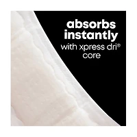 U by Kotex Clean & Secure Wrapped Panty Liners, Long, 16 ct