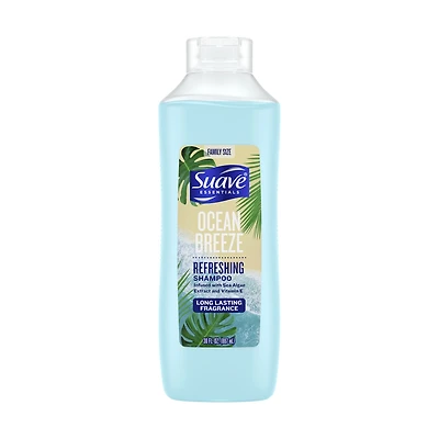 Suave Essentials Ocean Breeze Refreshing Shampoo, 22.5 fl oz