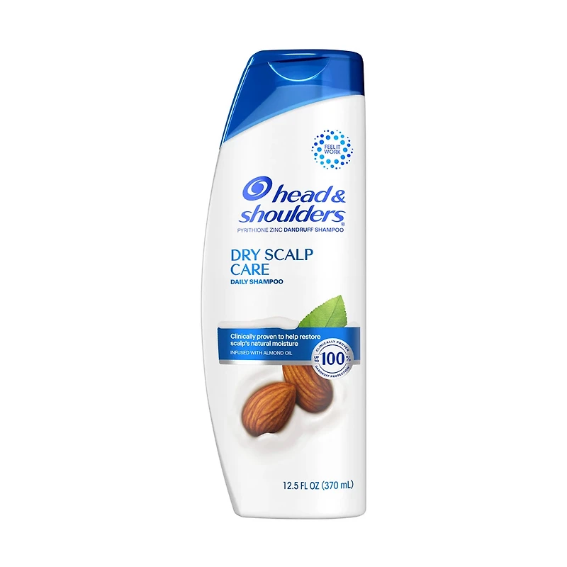 Head & Shoulders Dry Scalp Care Dandruff Shampoo, 12.5 fl oz
