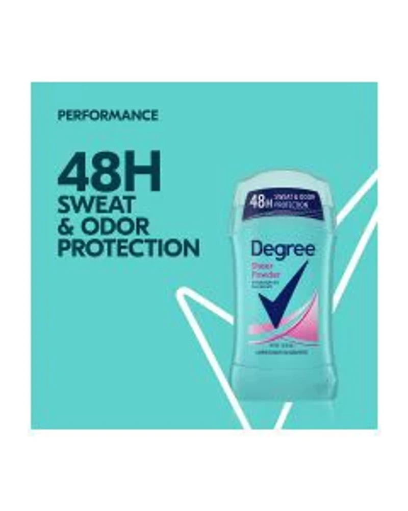 Degree Motionsense Sheer Powder Antiperspirant Deodorant for Women, 1.6 oz