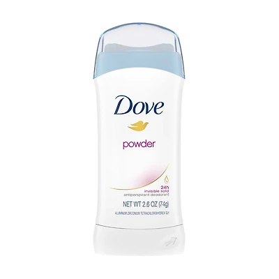 Dove Powder Antiperspirant Deodorant for Women, 2.6 oz