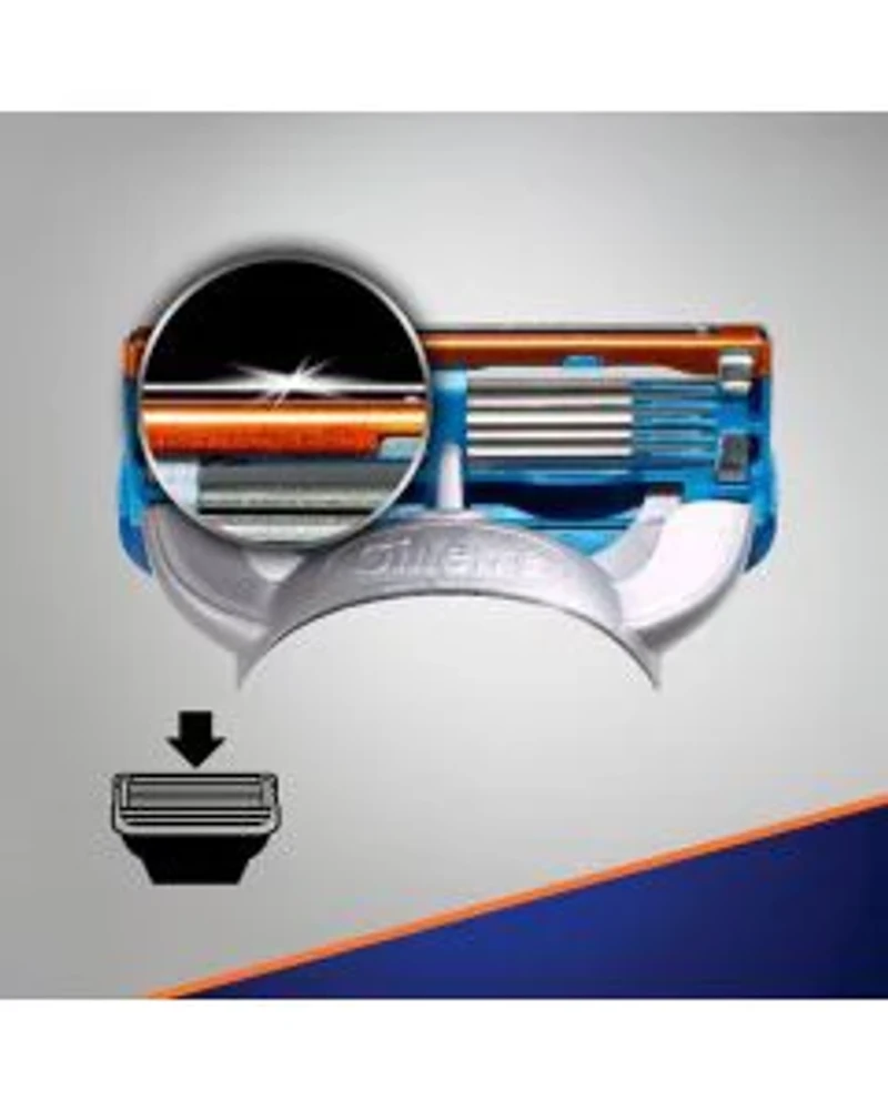 Gillette Fusion5 Razors, 4 Refills