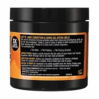 Let's Jam! Extra Hold Condition & Shine Hair Gel, 4.4 oz
