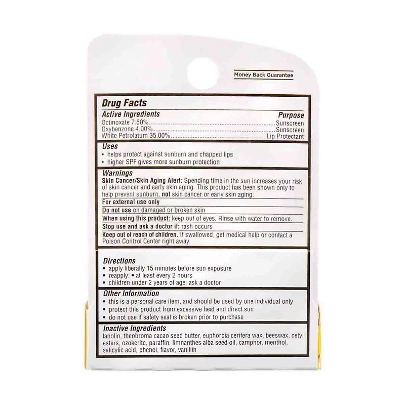 Carmex Classic Lip Balm Click Stick, SPF 15