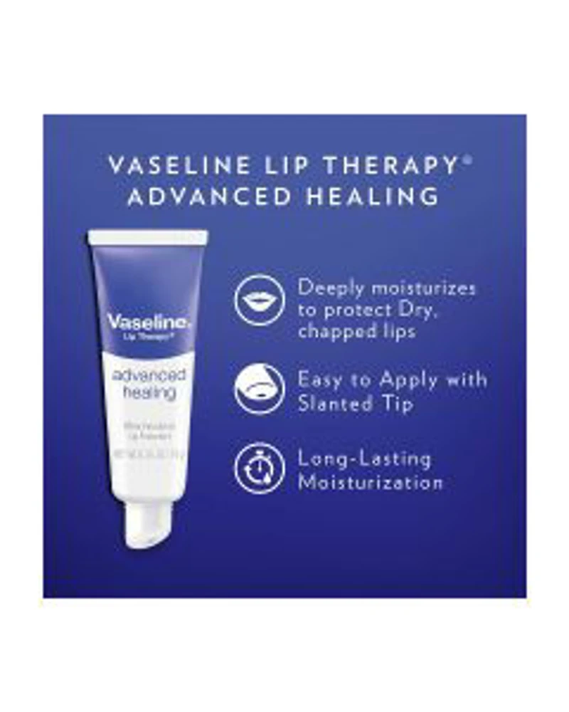 Vaseline Advanced Healing Lip Therapy Balm, 0.35 oz