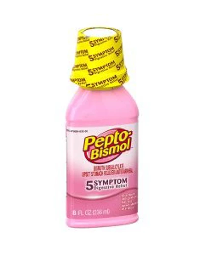 Pepto-Bismol Digestive Symptom Relief Liquid, 8 fl oz