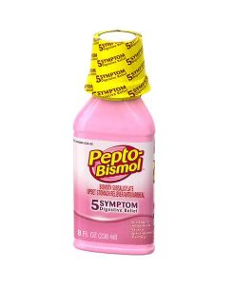 Pepto-Bismol Digestive Symptom Relief Liquid, 8 fl oz