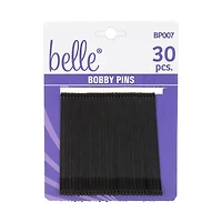 Belle Bobby Pins X-Large Black, 30 Count
