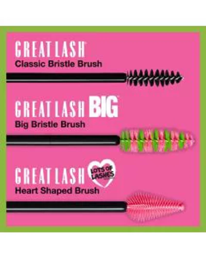 Maybelline Great Lash Waterproof Mascara, Very Black, 0.43 fl oz