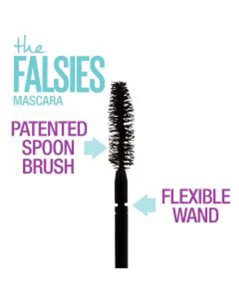 Maybelline The Falsies Waterproof Mascara, Very Black, 0.25 fl oz
