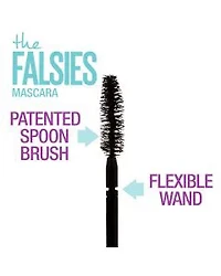 Maybelline The Falsies Waterproof Mascara, Very Black, 0.25 fl oz