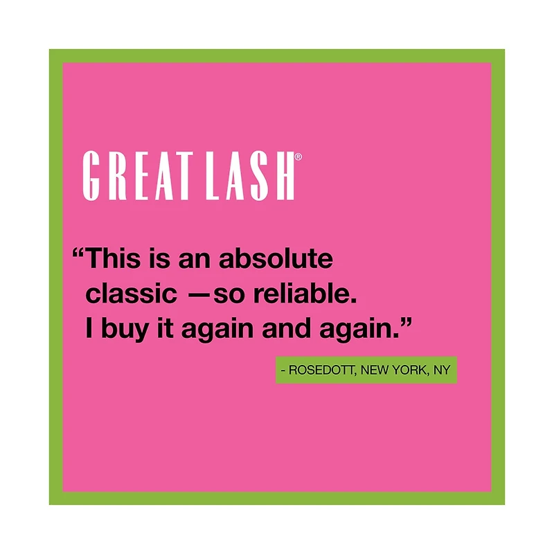 Maybelline Great Lash Washable Mascara, Blackest Black, 0.43 fl oz