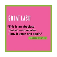 Maybelline Great Lash Washable Mascara, Blackest Black, 0.43 fl oz