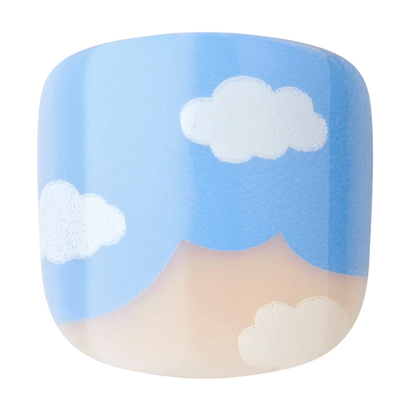 Pink Little Girl Sticker Nails, Selena