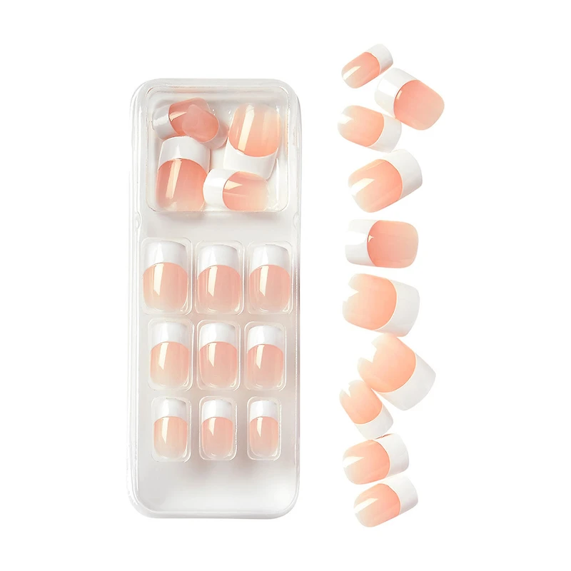 Kiss Pink Perfect French Nails, 24 Count