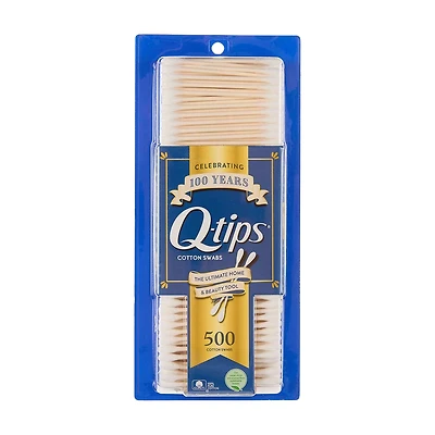 Q-tips Cotton Swabs, 500 ct