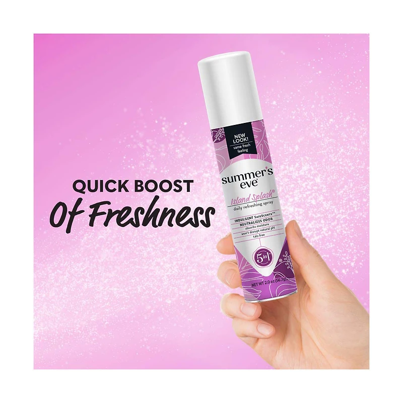 Summer's Eve Freshening Spray, Island Splash, 2 oz