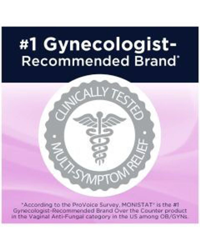 Monistat 7-Day Yeast Infection Treatment, 2 pc