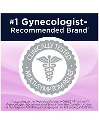 Monistat 7-Day Yeast Infection Treatment, 2 pc