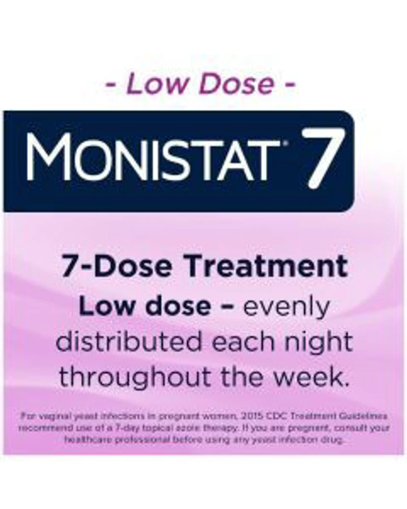 Monistat 7-Day Yeast Infection Treatment, 2 pc
