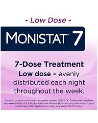 Monistat 7-Day Yeast Infection Treatment, 2 pc