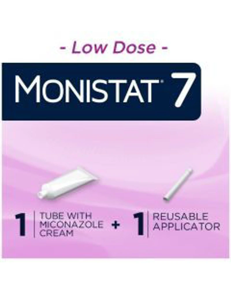 Monistat 7-Day Yeast Infection Treatment, 2 pc