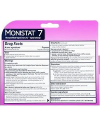 Monistat 7-Day Yeast Infection Treatment, 2 pc