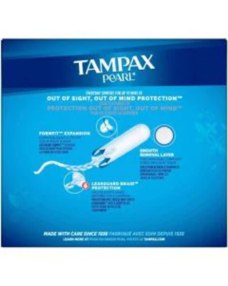 Tampax Pearl Triple Pack Tampons, 34 ct