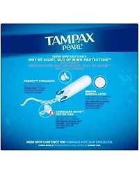 Tampax Pearl Triple Pack Tampons, 34 ct