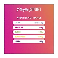 Playtex Sport Tampons Super