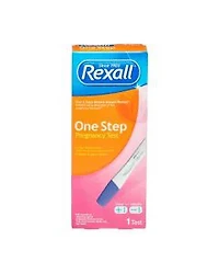 Rexall One Step Pregnancy Test Kit, 1 ct