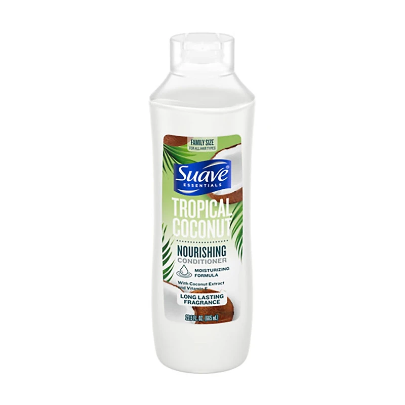 Suave Essentials Tropical Coconut Nourishing Conditioner, 22.5 fl. oz.