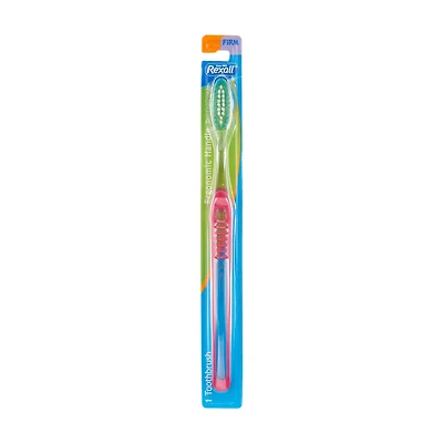 Rexall Ergonomic Handle Toothbrush, Firm