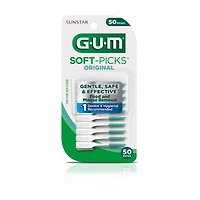 GUM Soft-Picks Original Dental Picks, 50 Count