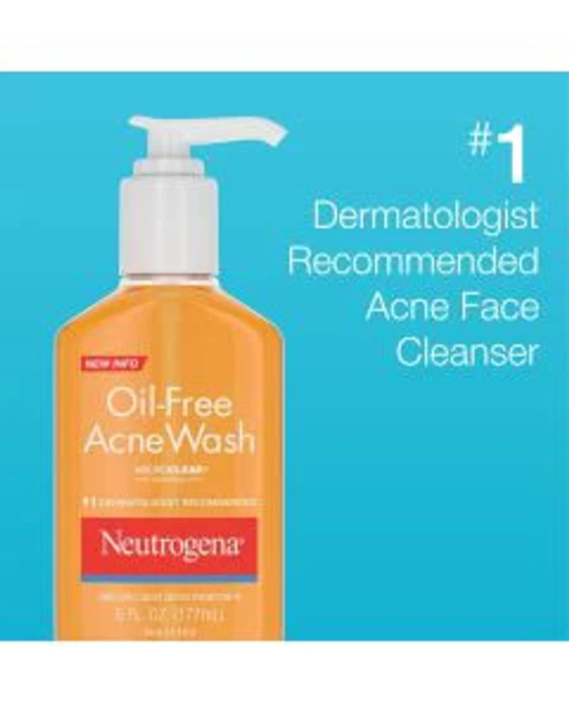 Neutrogena Oil-Free Acne Wash, 6 fl oz