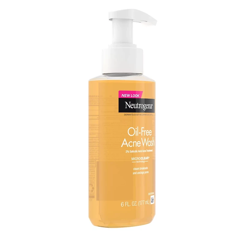 Neutrogena Oil-Free Acne Wash, 6 fl oz