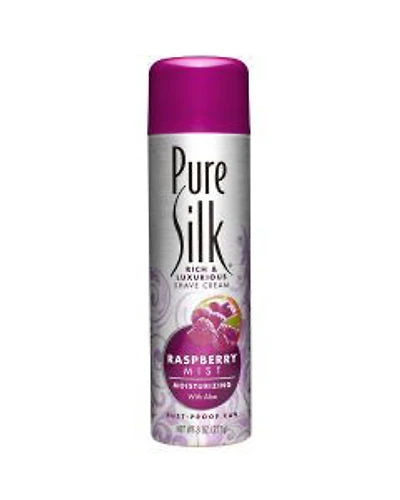 Pure Silk Shave Cream - Raspberry Mist, 8 oz