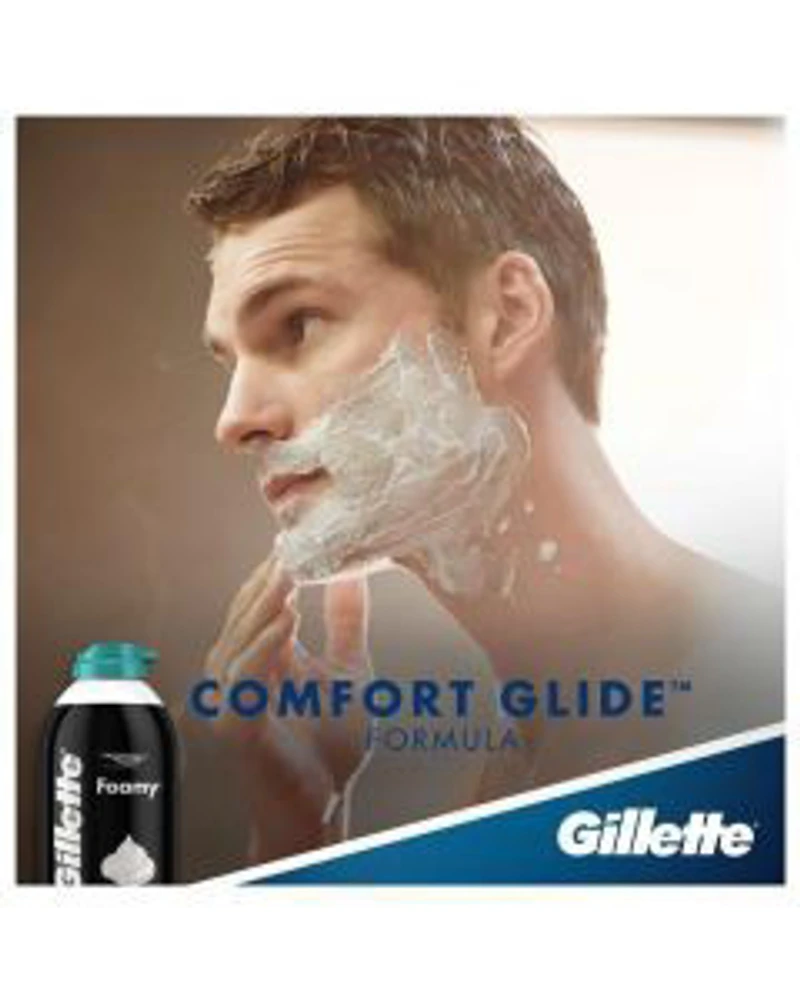 Gillette Foamy Sensitive Skin Shave Foam, 11 oz
