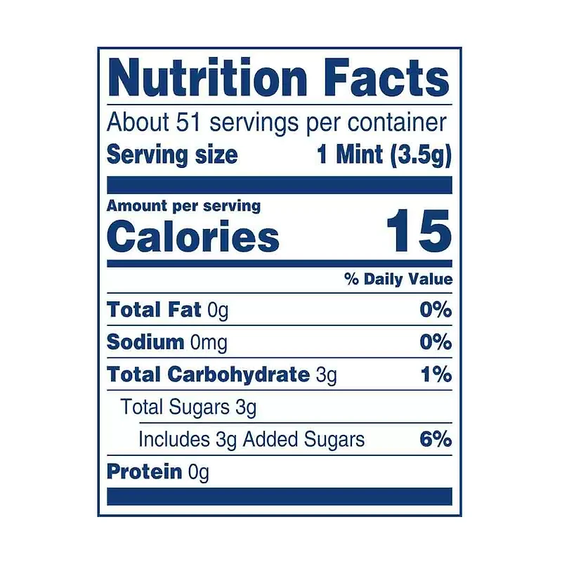 Life Savers Pep-O-Mint Breath Mints Hard Candy, 6.25 oz