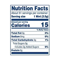 Life Savers Pep-O-Mint Breath Mints Hard Candy, 6.25 oz