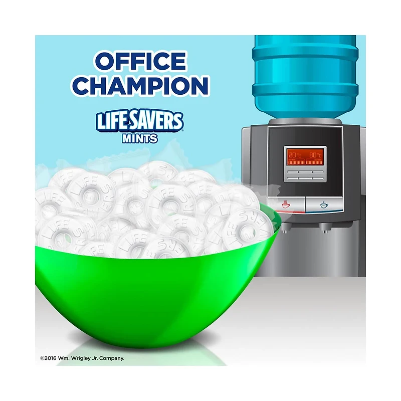 Life Savers Wint O Green Mint Candy Bag, 6.25 oz.