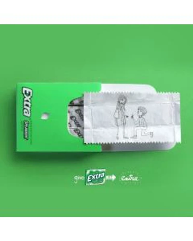 Extra Spearmint Sugarfree Gum, Single Pack