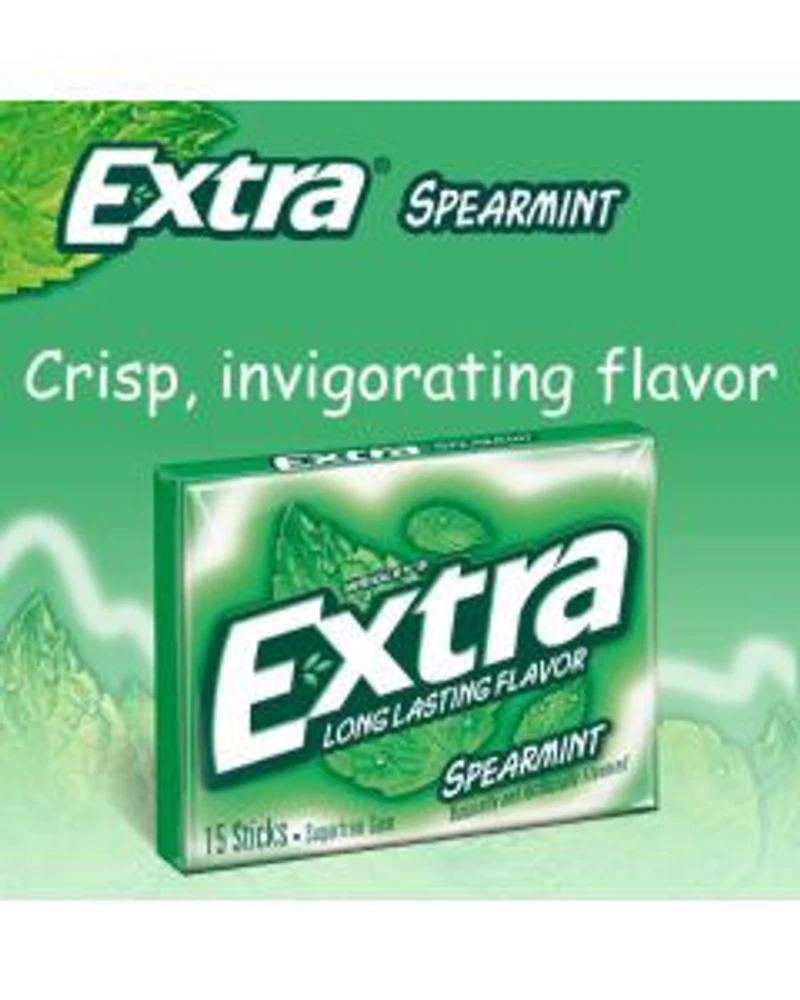 Extra Spearmint Sugarfree Gum, Single Pack
