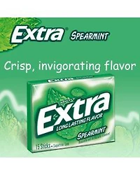 Extra Spearmint Sugarfree Gum, Single Pack