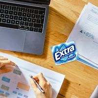 EXTRA Gum Peppermint Sugar Free Chewing Gum, Single Pack, 15 Stick