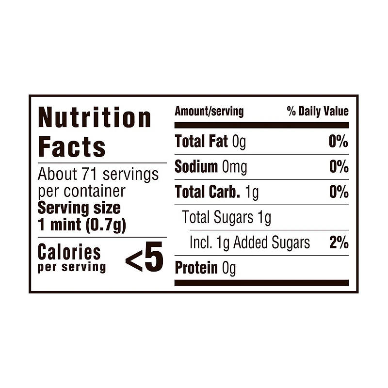 Altoids Peppermint Breath Mints, 1.76 oz