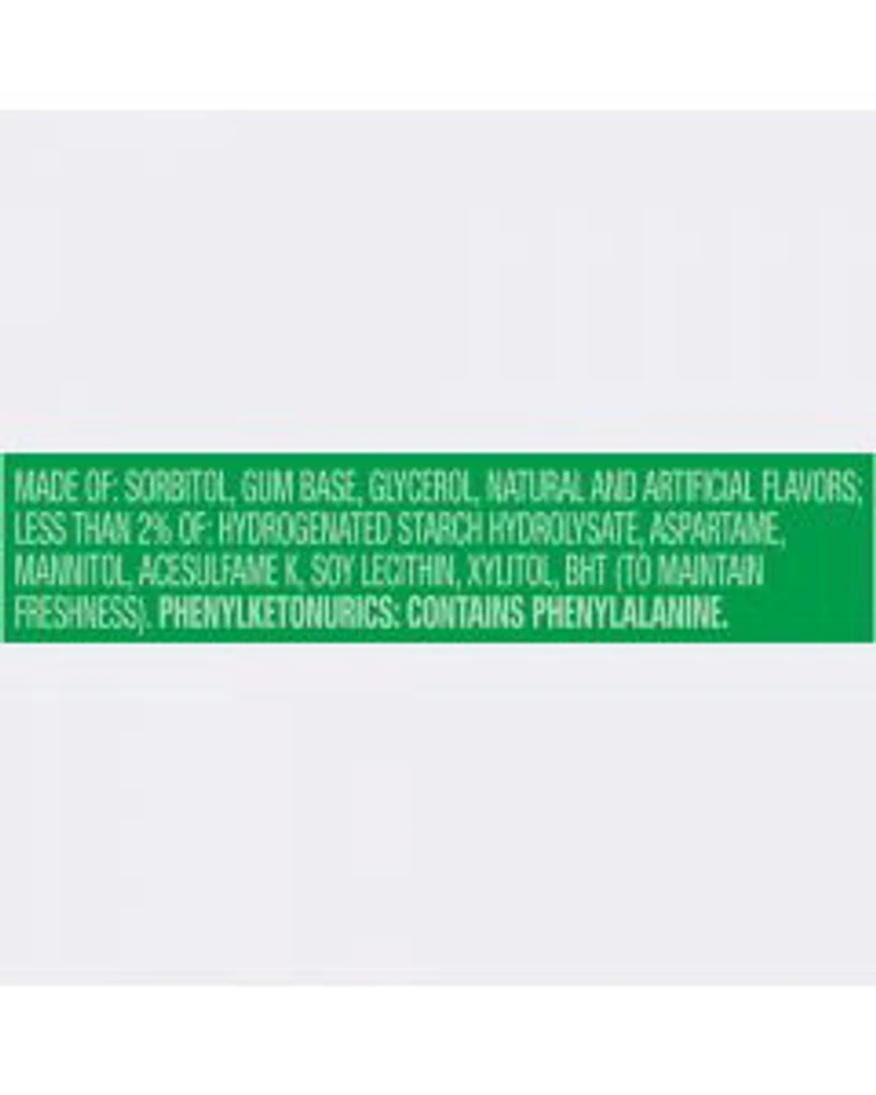 ORBIT Spearmint Sugarfree Gum, Single Pack